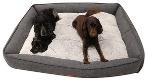 Charlie - Orthopedisch Comfort Hondenbed in Grafietgrijs - Jumbo - Pet Bed - Pantino