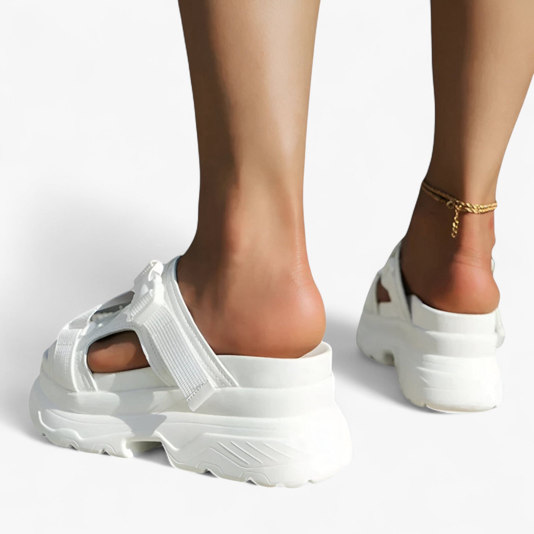 Sandals : Maica | Sandalen met dikke zolen – Comfortabel en duurzaam in van Pantino