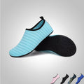 Ochronne buty wodne damskie - jasnoniebieskie