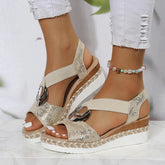 Sandalen : Romy - Orthopedische Sandalen - Sandalen Dames in Goud van Pantino