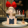 Ragazza Moderna Trucco - Tendenze Attuali - Ragazza Nera (A)