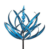 Wind Wheels & Spinners : WhisperWind | Maak van je tuin het hart van rust in Blauw van Pantino