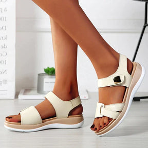 Amy - Orthopedische Sandalen - Sandalen Dames - Beige - Sandalen - Pantino