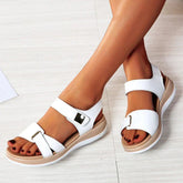 Amy - Orthopedische Sandalen - Sandalen Dames - Wit - Sandalen - Pantino