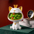 Decoración gato de la suerte - Gato japonés Feng Shui que saluda - Cerámica