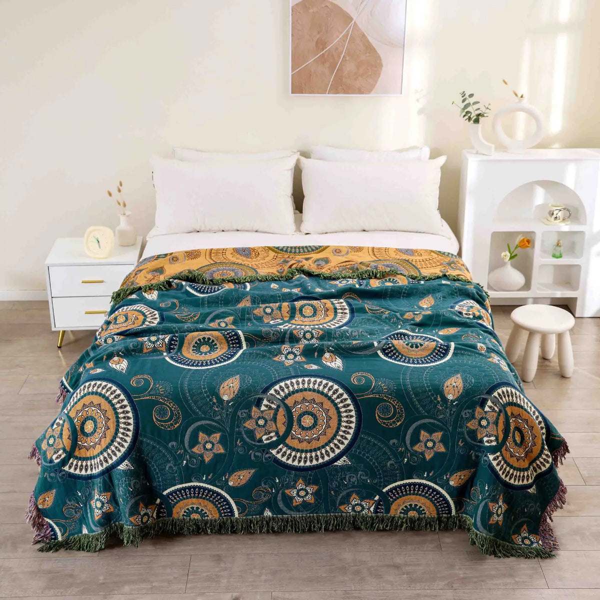 Paloma™ | Boho zachte tapijten met kwastjes - - Scandinavian Blankets - Pantino