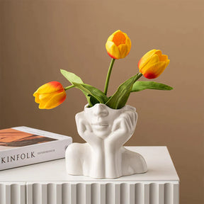 Abstract | Artistieke keramische vazen - Elegant Groot - Vases - Pantino