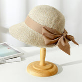 Veala | Casual Ademende Boeg Zonnehoed - Beige - hats - Pantino