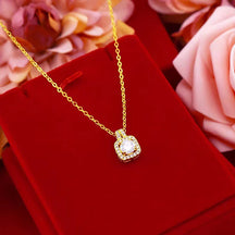Jewelry Set : Elegantia Sieradenset - Verfijnde Schoonheid - Gouden Ketting in Gouden Ketting van Pantino