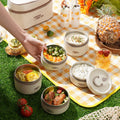 MealBox - (gratis bestiksæt + bæretaske til en værdi af 19,95 €) - Hvid
