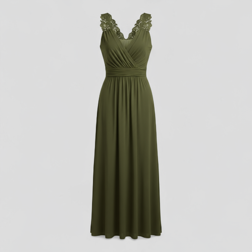 Dress : Adelina | Dames Elegante Lange Maxi Jurk Zomer in van Pantino