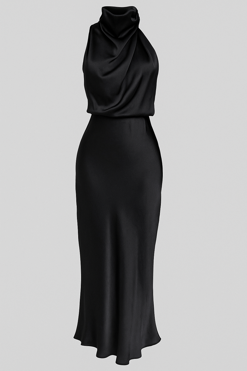 Dress : Olivia – Elegante damesjurk – Lichtgewicht, stijlvol en perfect voor elke gelegenheid in Zwart van Pantino