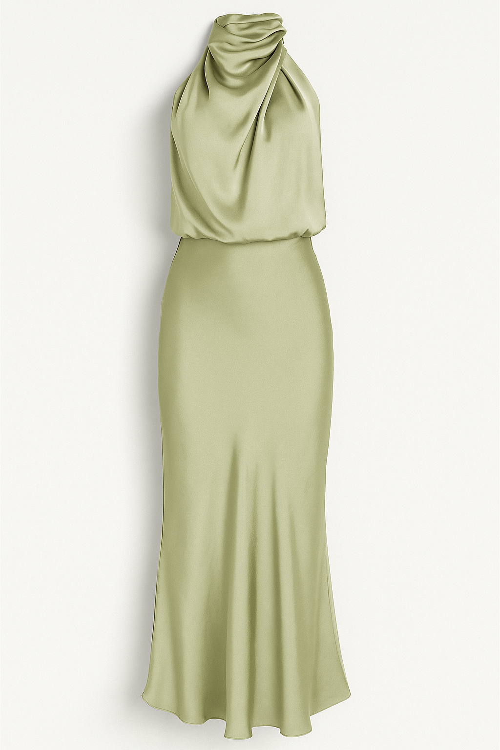 Dress : Olivia – Elegante damesjurk – Lichtgewicht, stijlvol en perfect voor elke gelegenheid in Groen van Pantino