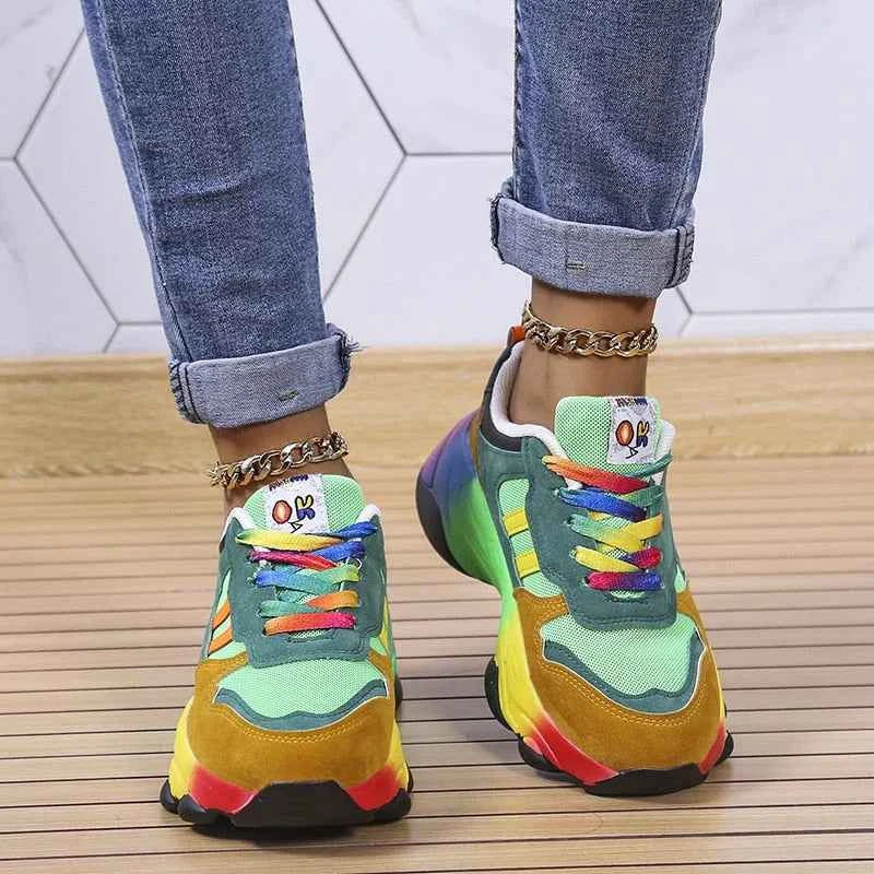 Dames sneakers Romy Orthopedisch Licht & Comfortabel – Schokabsorberende zool