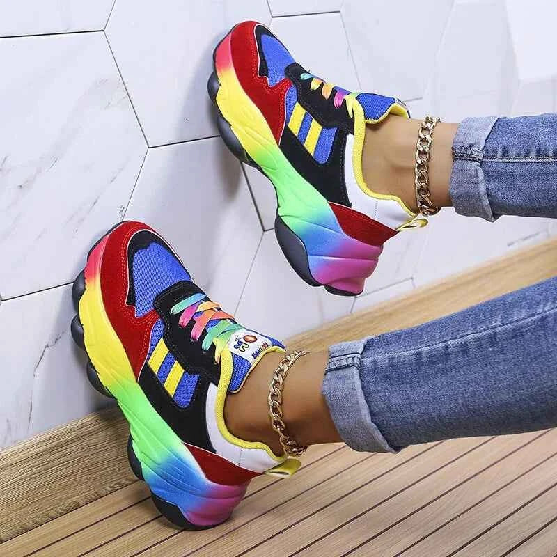 Dames sneakers Romy Orthopedisch Licht & Comfortabel – Schokabsorberende zool