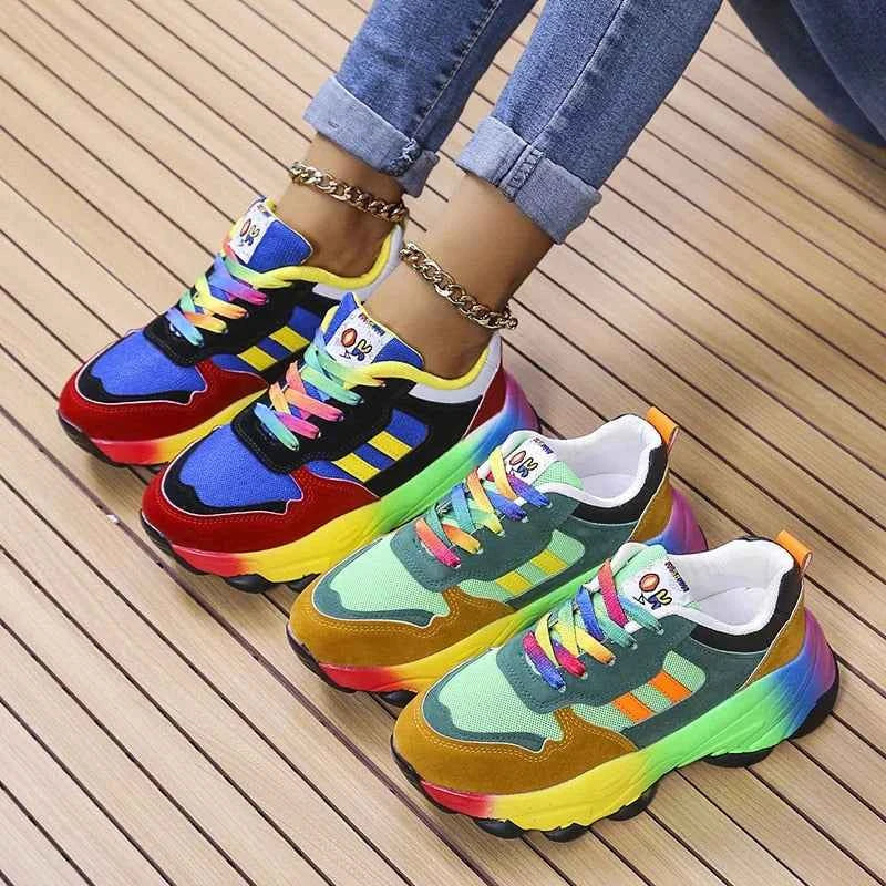 Dames sneakers Romy Orthopedisch Licht & Comfortabel – Schokabsorberende zool