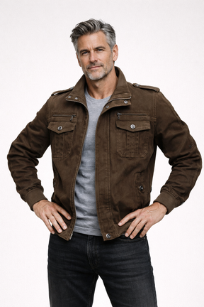 Fleece Jacket : Heren Fleecejack met Windbescherming - Zwart in van Pantinoshop