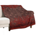Rood Vintage Oosters Tapijt