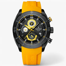 Watches : Rene | Tactisch en robuust – Waterdicht sporthorloge voor elke avonturier in Geel van Pantino