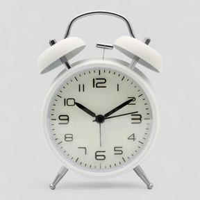 Wekker Retro Metaal Lichtgevend Dubbele Bel - Luid Alarm Stil Premium