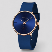 watches : Waterdicht Luxe Quartz Horloge in Roze Blauw van Pantino