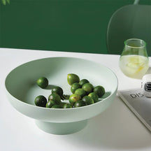 Chique en ronde fruitmand | Elegante en stevige opslag voor uw verse favorieten- €25 : Chique en ronde fruitmand | Elegante en stevige opslag voor uw verse favorieten in Groen van Pantinoshop