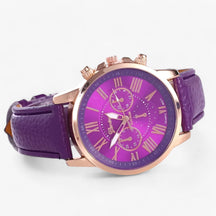 Luxe dameshorloge - Waterdicht leer voor elke gelegenheid