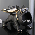 Fransk Bulldog Dekoration Orange - Munter Boligdekoration Figur - Keramik