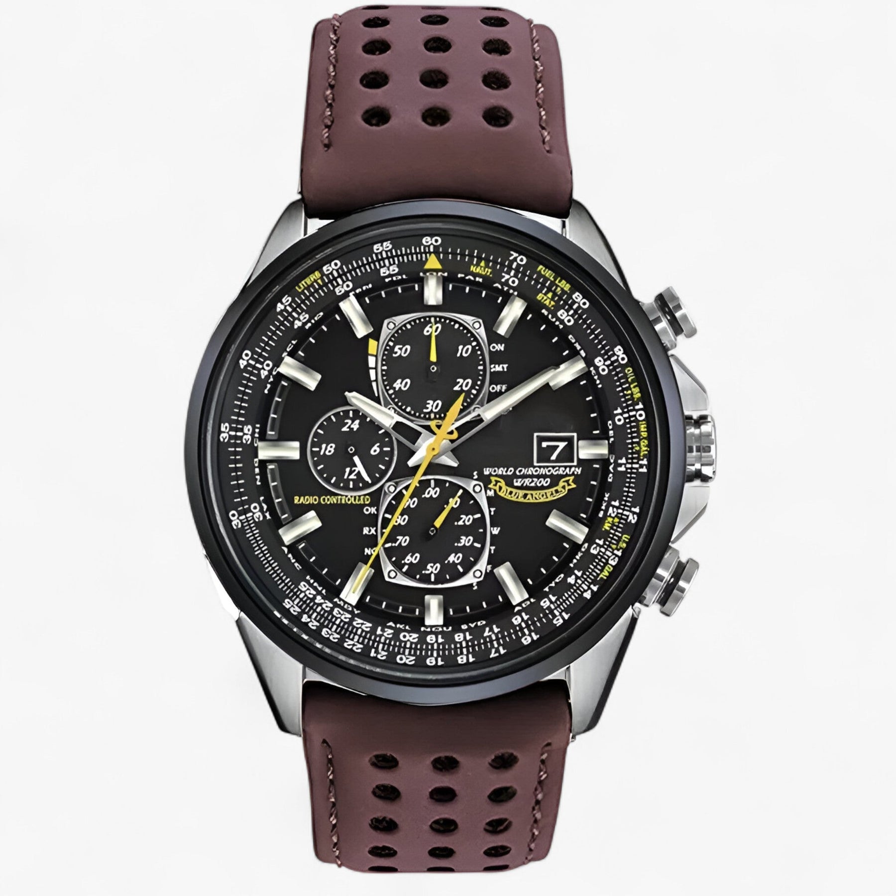 Heren Chronograaf Horloge MultiSteel 42mm, Zilverkleurig Staal met Elegante Blauwe Wijzerplaat