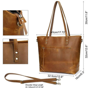 Luxury Bag Vintage Leren Tas - - 0 - Pantino