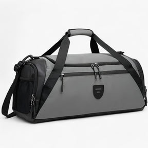 Lance | Multifunctionele Gymtas met Scheidingsvakken - €25 : Lance | Multifunctionele Gymtas met Scheidingsvakken in Grijs van Pantinoshop