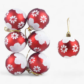 Kerstmis | 6 stuks kerstballen - ideale decoratie voor de boom - G 6cm - Kerstmis | 6 stuks kerstballen - ideale decoratie voor de boom - €25 - Pantinoshop