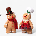 Noël - Adorno de gnomo de pan de jengibre
