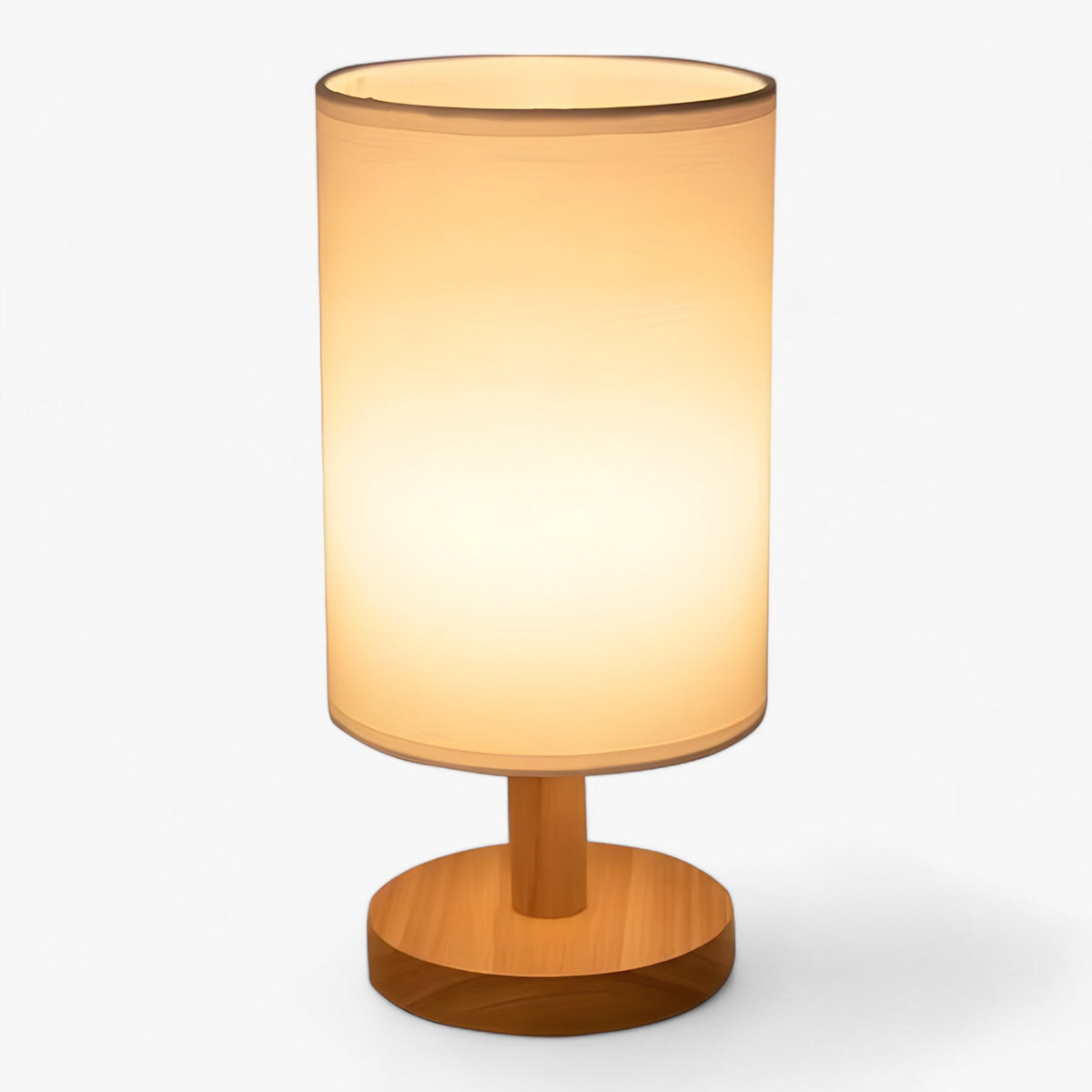 USBWood | Houten Tafellamp - Nachtlampje met Cilindrische Lampenkap voor Interieurdecoratie - A USB-lamp - USBWood | Houten Tafellamp - Nachtlampje met Cilindrische Lampenkap voor Interieurdecoratie- €25 - Pantinoshop