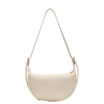bags : Tote Bag Khaki - Woven Grain in WHITE van Pantino