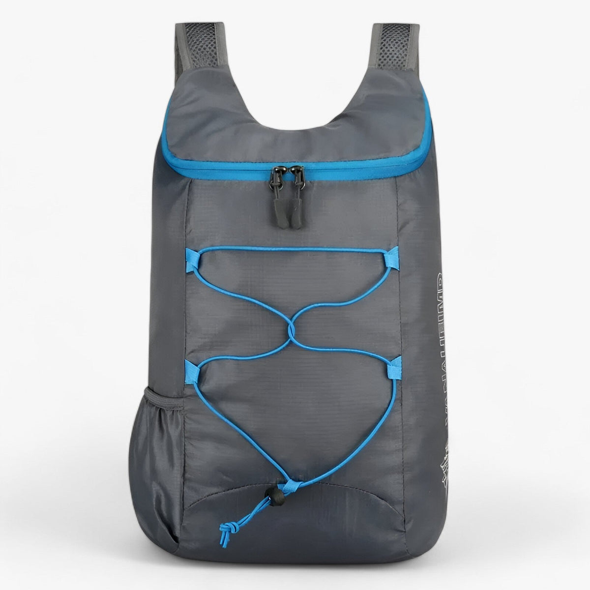 Luna - Opvouwbare rugzak - compact en praktisch - €25 : Luna - Opvouwbare rugzak - compact en praktisch in Grijs van Pantino
