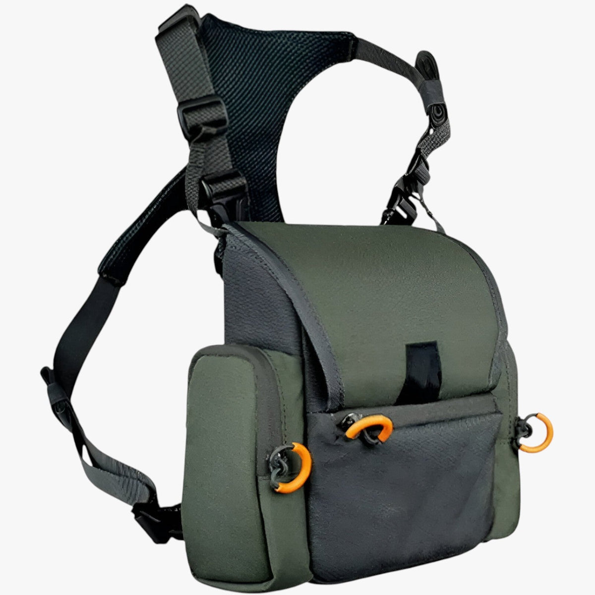 Tristan | Universele Taktische Borstecarrier voor Verrekijkers en Camera's - €25 : Tristan | Universele Taktische Borstecarrier voor Verrekijkers en Camera's in groen van Pantinoshop