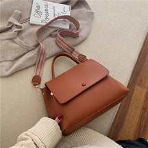 bags : Satchel Tas Dames Khaki - Urban Chic in Brown van Pantino