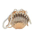 Bolso Único con Conchas - Dorado