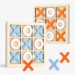 Slim Plezier | Houten Tic-Tac-Toe Spel - - Slim Plezier | Houten Tic-Tac-Toe Spel - €25 - Pantinoshop