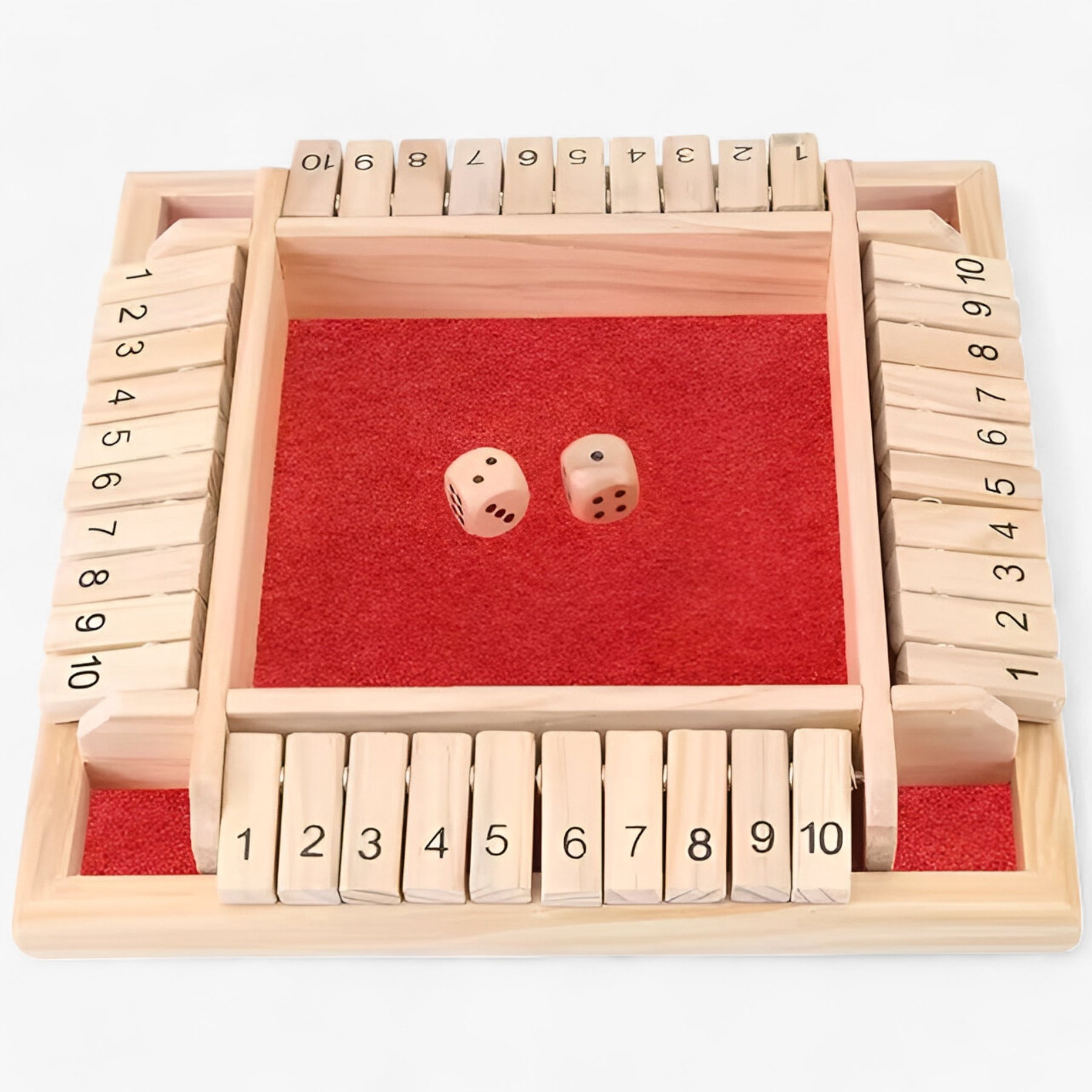 Milan | Kleurrijk Shut the Box Spel - - Milan | Kleurrijk Shut the Box Spel - €25 - Pantinoshop