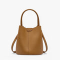 Bolso de hombro negro - compacto y elegante de cuero