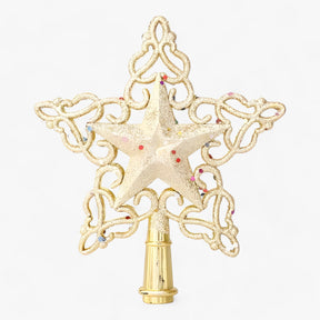 Flake Star | Gouden en Zilveren Decoraties met Glitter – Verfraai uw Kerstboom - 5 - Flake Star | Gouden en Zilveren Decoraties met Glitter – Verfraai uw Kerstboom - €25 - Pantinoshop