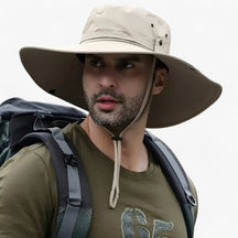 Zeno | UV-beschermende Outdoor Hoed - Khaki 58-60cm - Zeno | UV-beschermende Outdoor Hoed - €25 - Pantinoshop