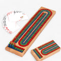 Juego clásico de mesa Cribbage de madera