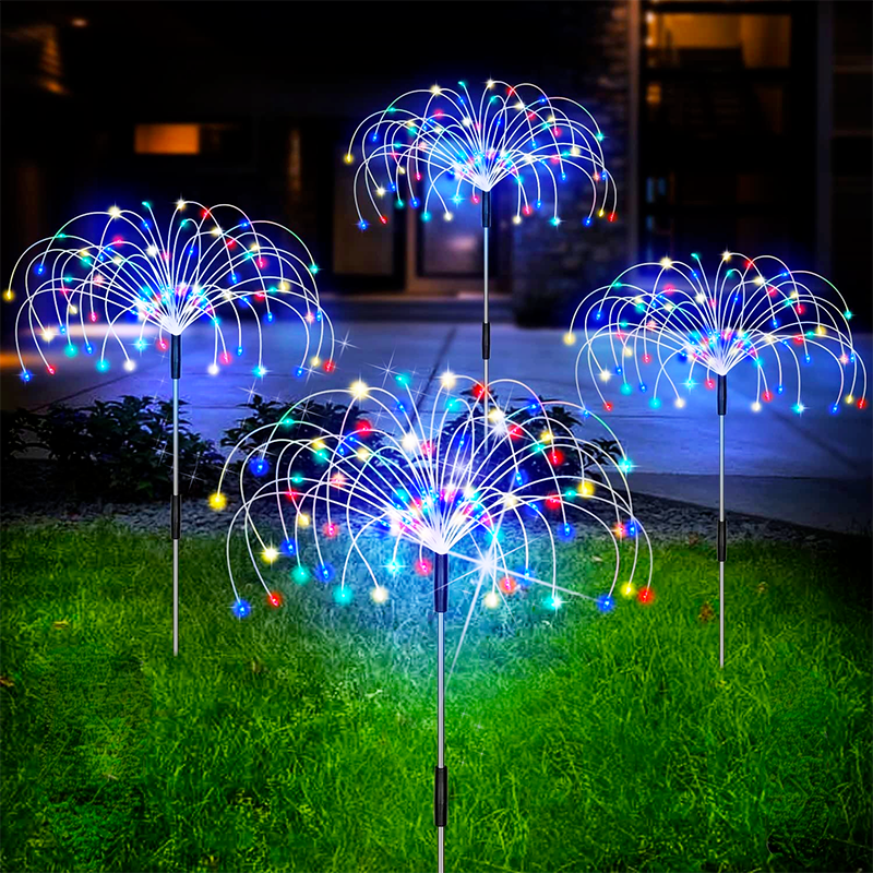 Waterdichte Zonne Garden Vuurwerk Lamp - - Garden - Pantino