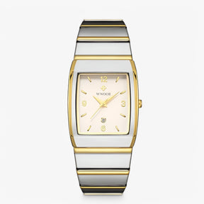 watches : Aeneas | Casual Luxe Herenhorloge in Zilver wit van Pantinoshop