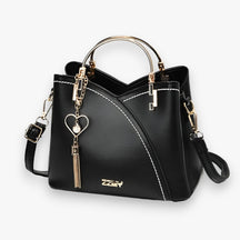 Loisa | Elegante en veelzijdige leren crossbodytas voor vrouwen in trendy kleuren - €25 : Loisa | Elegante en veelzijdige leren crossbodytas voor vrouwen in trendy kleuren in Zwart van Pantinoshop