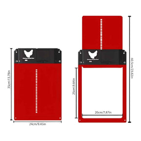 Automatische Solar Deur PRO+ voor Kippenhok - Lichtsensoren & Slimme Timer
