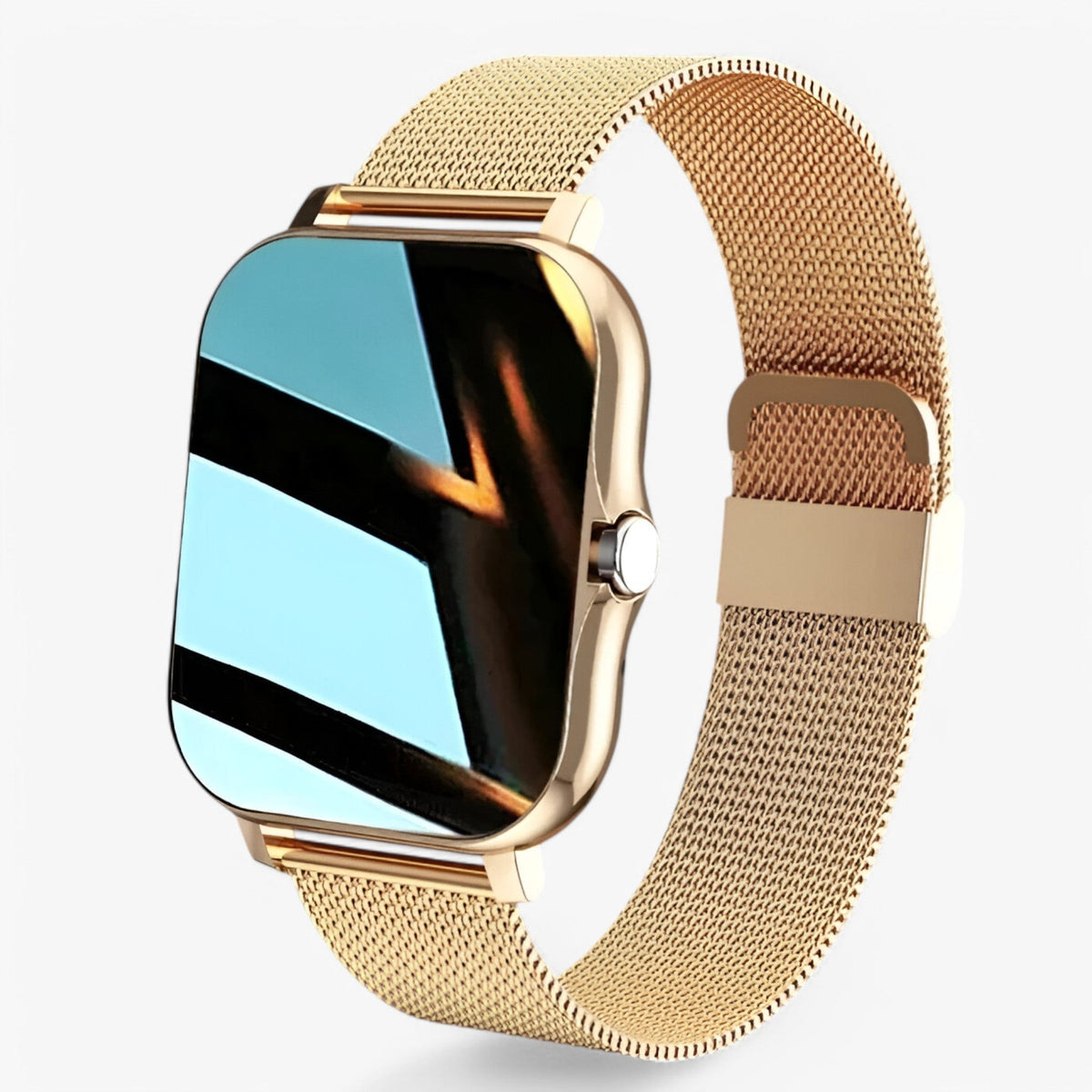 watches : Matthew | Slanke en stijlvolle Smartwatch in Goud van Pantinoshop